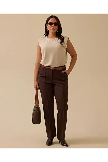 Gala-Xi Classic Trousers with Large Size Pockets