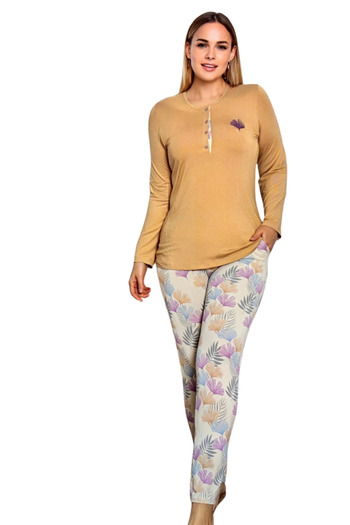 stiltrend Limissi viscose bottom patterned pajama set