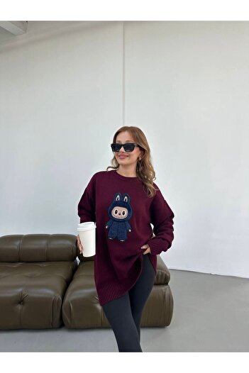 Lamierra Labubu Yumos Oversize Knitwear Sweater