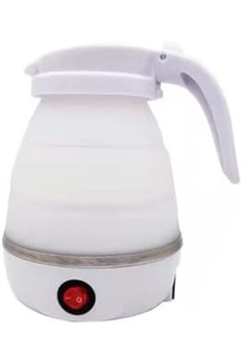 NECOMI Portable Electric Kettle, Collapsible Mini Portable Folding Travel Electric Kettle (White05)
