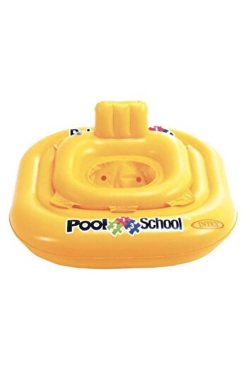 Intex Plutitoare Deluxe pentru bebeluși, Școală de piscină, 79 x 79 cm