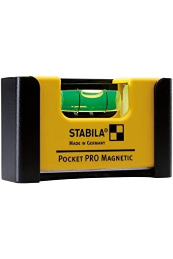 Stabila Magnetic Spirit Level, Pocket Pro, 7 CM, with Belt Clip