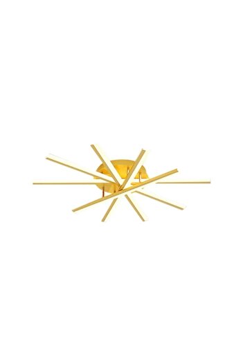 ERMA Smart Lustra LED Line Design, 5 brate aurii, 57 W, lumina reglabila, alba/calda/neutra