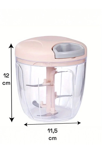 Multiamo 5-Blade Stringed Handheld Rondosu Large Size Onion Vegetable Chopper