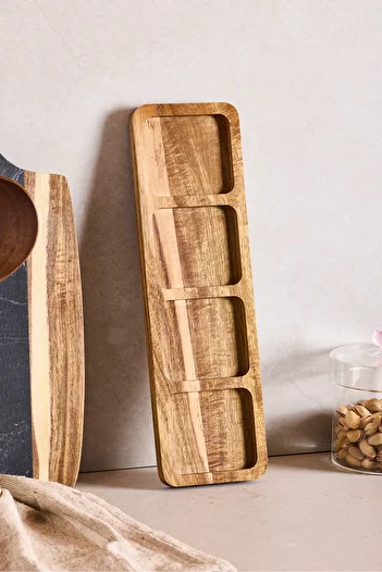 Perotti Akasya 4 Compartment Snack Bowl 34X10 cm