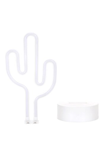 Raffine Cactus Shaped Neon LED Light Green 30x5x25cm