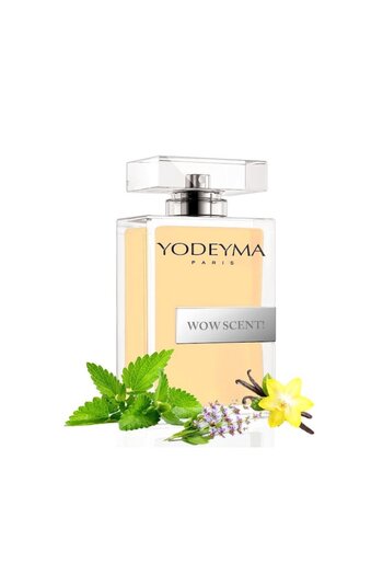 Yodeyma Wow Scent! Eau de Parfum for Men, Mint, Sage, and Vanilla Notes, 100ml