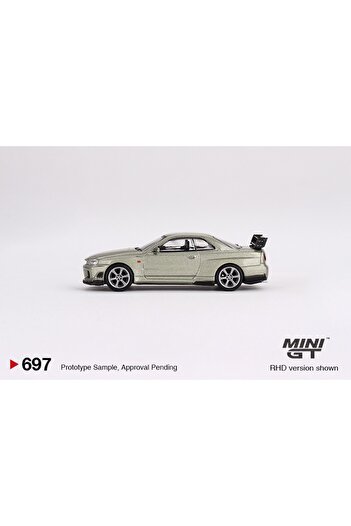 mini gt 1:64 Nissan Skyline GT-R R34 Tommykaira R-Z Diecast Model Araba