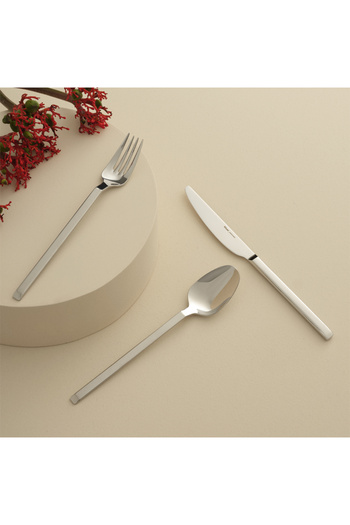 Hisar Orlando 18 Piece Fork Spoon Knife Set