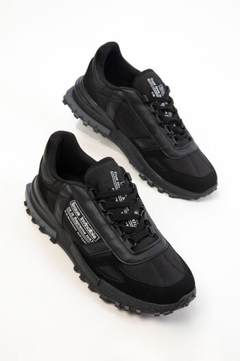 SOHO Black-Black Men's Sneaker 20824