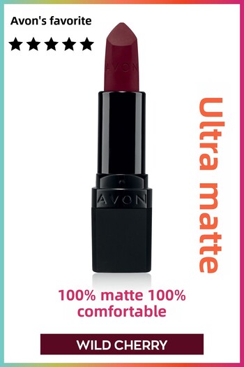 AVON Ultra Matte Lipstick - Wild Cherry