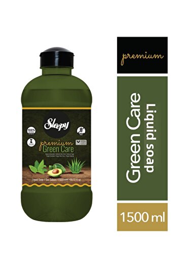 Sleepy Premium Green Care Liquid Soap 1500 ml