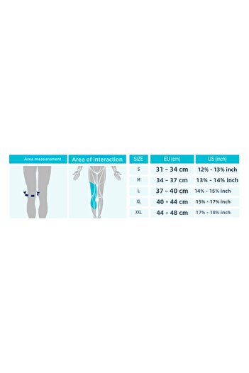 Aurafix Anatomical Knitted Knee Pads - Anti-Sweat, Patella Support, 119 Models
