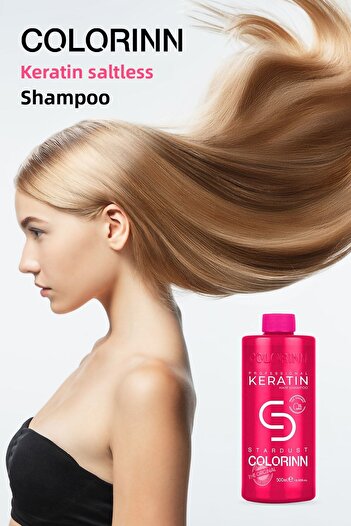 Colorinn Colorınn Premium Series Pro Keratin Salt-Free Shampoo 500 ml