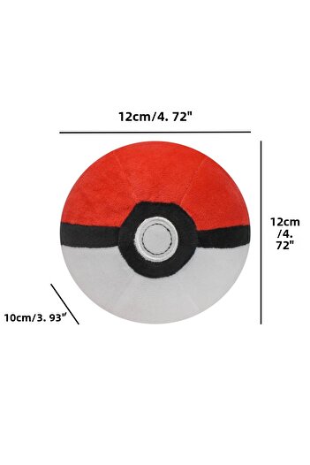 Choice Red Ball Master Ball Great Ball Ultra Ball Poké Ball Plush Toys Soft Stuffed Animals Cartoon Backpac