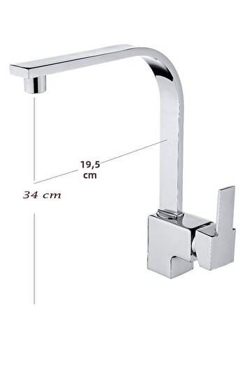 HMS Karasu Square Kitchen Sink Faucet