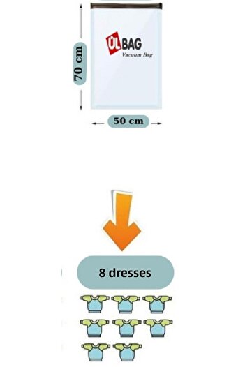 ÜLBAG (1 piece) Medium Size 50 Cm X 70 Cm Vacuum Bag - Vacuum Bag