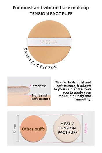Missha عرض مكياج - حزمة توتر منتفخة ذات مظهر حيوي