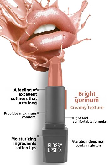 Alix Avien ALIX AVIEN GLOSSY LIPSTICK 303 NUDE ROSE