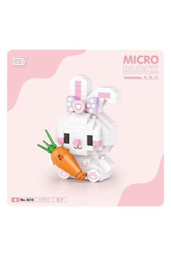 welcomein 170 Pieces Loz Block Toy Mini Rabbit Figure