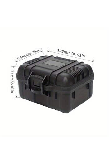 Choice 125x105x73mm Water-repellent Hard Carry Tool Case Bag Organizer Storage Box,Camera Sealed Shockproof