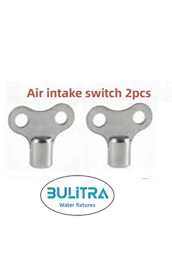 BULİTRA Su Armatürleri 2 Pcs Radiator Bleed Switch Purger Honeycomb Towel Radiator Heating Water Drain Switch