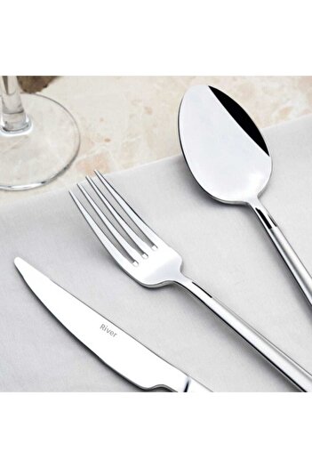 Nehir Dalyan Satin 72 Piece Cardboard Boxed Fork Spoon Knife Set 18-10 304 1stQuality