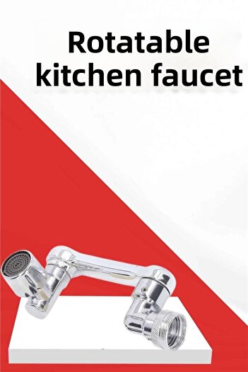 ZERO LAND Hn-Shop Rotatable and Space-Saving Kitchen Faucet Head Tip Faucet Tip with Movable Head