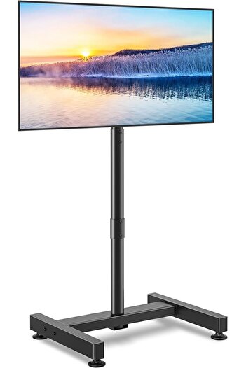 HAMOOD TV SA Classic Tiltable and Rotatable TV Stand for Flat and Curved Screens 13-50 Inches, HMD-1511