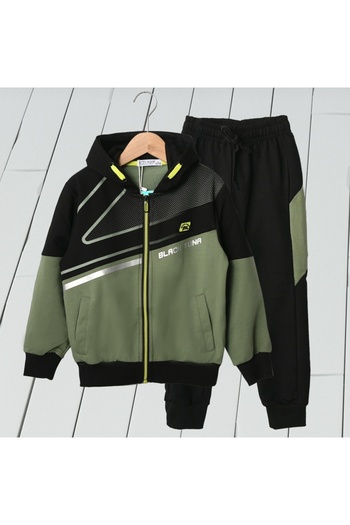 SETTY KOOP Kids Sports Tracksuit Set – Hoodie and Jogger Pants Activewear Outfit for Boys