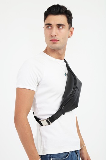 en deri Black Daily Shoulder and Waist Bag