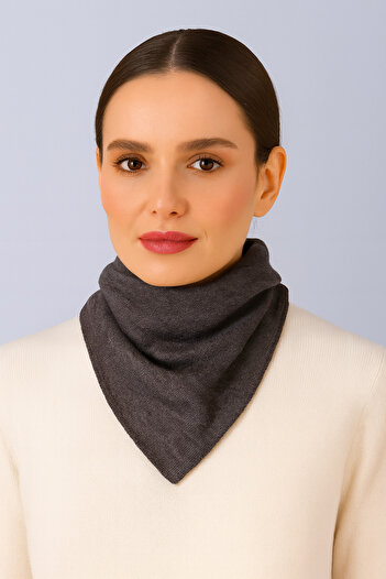 Sebir Moda Monochrome Knitwear Scarf