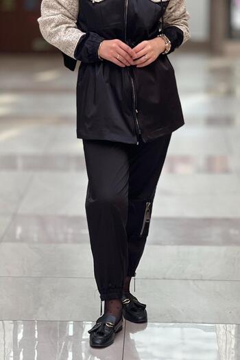 Missemramiss Zipper Detail Pants