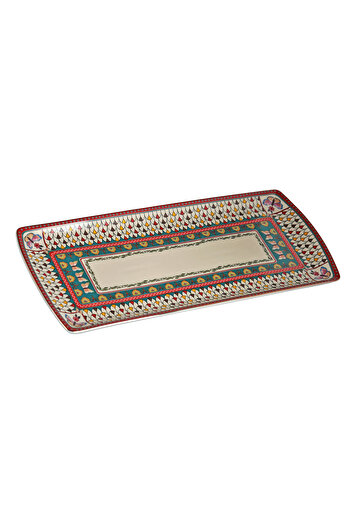 Lucky Art Liora Bone Baton Plate 35cm