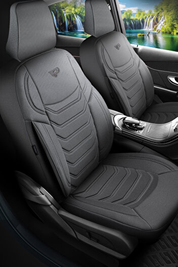 Panda Kılıf Panda Manavgat Series Lakos Fabric Car Seat Cover - Full Set
