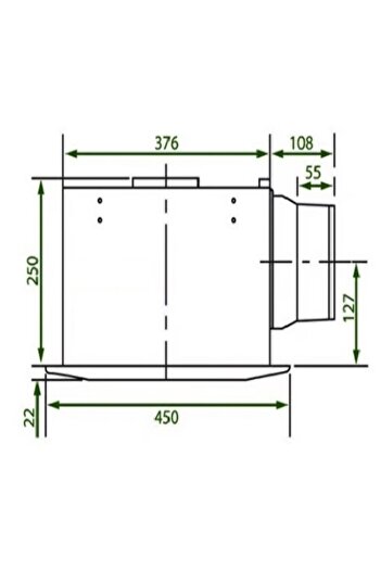 KDK 38 CDG ceiling exhaust fan