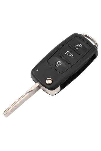 Choice 3 Buttons jingyuqin 20pcs/lot Flip Key Case For New VW Transporter Polo GOLF 202AD 202H Folding Remo