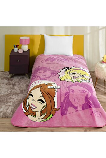 Taç Licensed Winx Girl Power Single Blanket