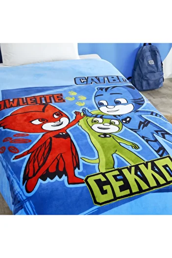Taç Licensed Pj Masks Heroes 2 Single Blanket