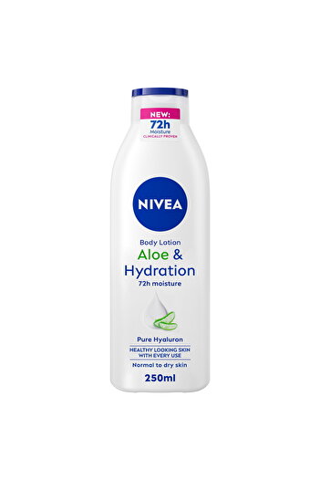 NIVEA Aloe and Hydration Body Lotion with Aloe Vera for Normal to Dry Skin 250ml Moisturizing Care