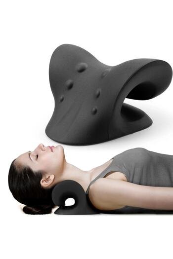 WHITEBLANCO Blueneck Neck Support Massage Pillow