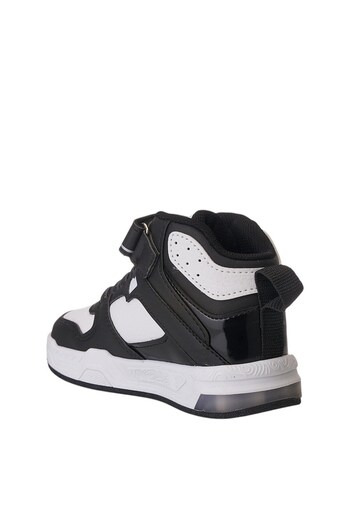 AlbiShoes Unisex Erkek Kız Çocuk Basket Boğazlı Cırtlı 4 Mevsim Işıklı Kışlık Çocuk Spor Ayakkabı