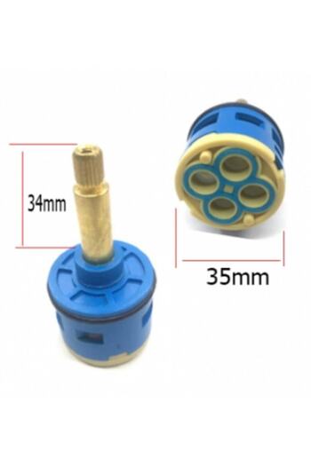 AYRINTISHOP Banyo Duşakabin Kompakt Sistem 4 Yollu Su Ayırıcı Kartuş E-14