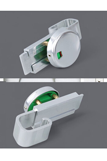 AYRINTISHOP Tuvalat Wc Laminat Kapı Kilitleri Sürgü Kilit Aparatları 12 Mm