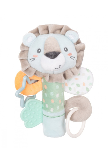 Kikka Boo KikkaBoo Plush Toy with Jungle King Teething Rings
