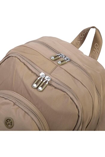 Nas Bag Unisex Lightweight Oversized School Bag and Sports Bag Multi-Compartment Khaki