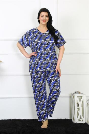 Celira Women's 5XL-6XL-7XL-8XL Plus Size Short Sleeve Pajamas Set 75010