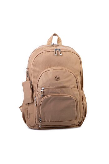 Nas Bag Unisex Lightweight Large Size School Bag and Sports Bag Multi-Compartment Sand