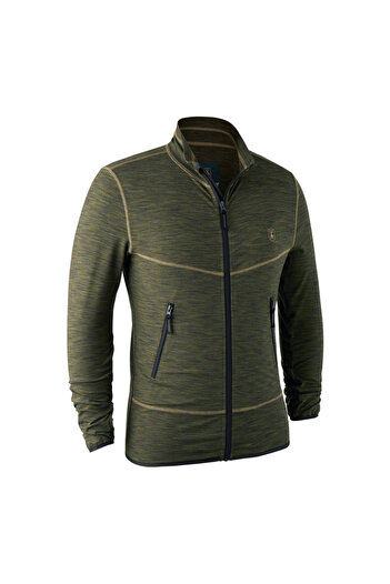 Deerhunter Jacket Fleece Norden Insulated, Green Melange