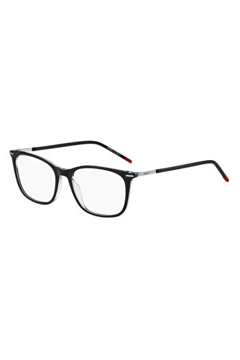 HUGO Men's Eyeglass Frames HG1278 7C5, Plastic, Black, 52 mm
